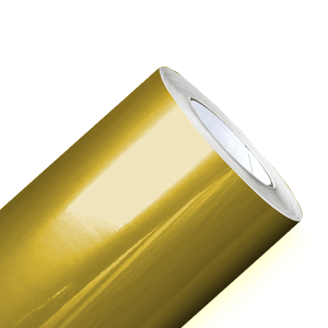 Adesivo Metalizado Dourado • Poliéster Adesivo • Personalizado • 4x0 Cores • Metalico • Sem Acabamento • Liner 130g